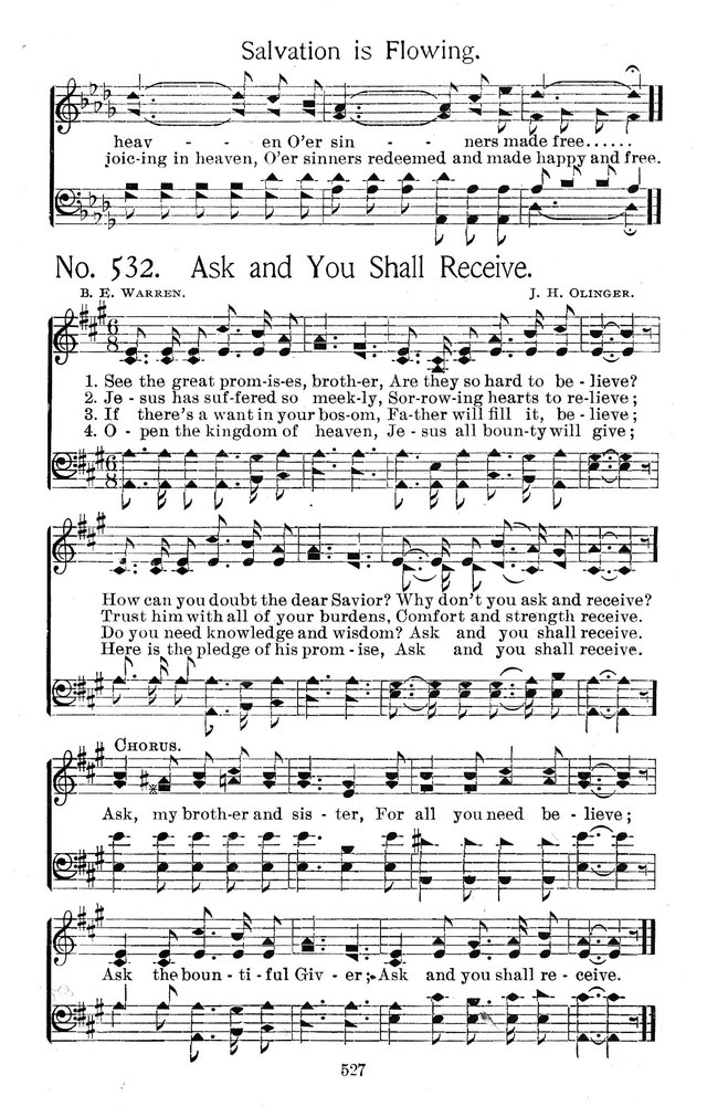 Select Hymns: for Christian worship and general gospel service page 527