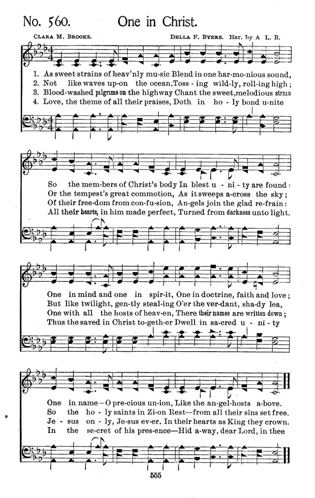 Select Hymns: for Christian worship and general gospel service page 555