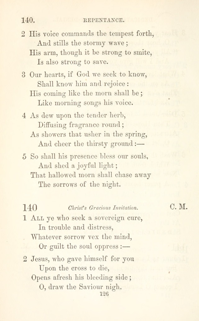 A Selection of Hymns: designed as a supplement to the "psalms and hymns" of the Presbyterian church page 128