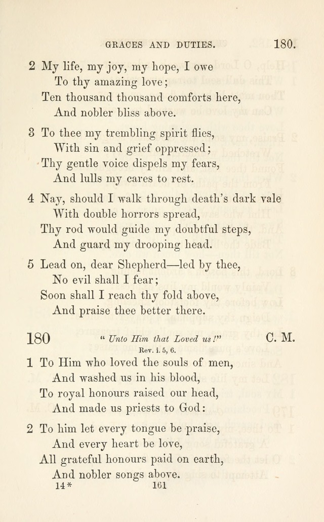 A Selection of Hymns: designed as a supplement to the "psalms and hymns" of the Presbyterian church page 163