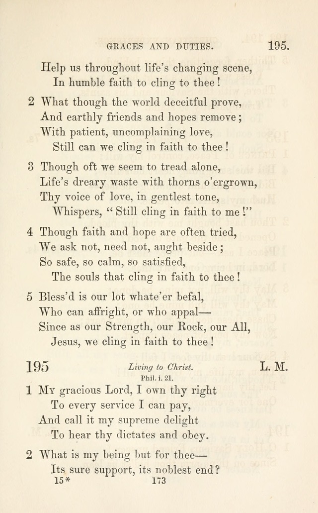 A Selection of Hymns: designed as a supplement to the "psalms and hymns" of the Presbyterian church page 175