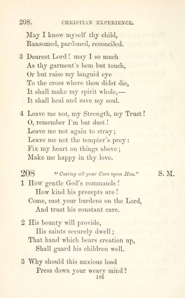 A Selection of Hymns: designed as a supplement to the "psalms and hymns" of the Presbyterian church page 188