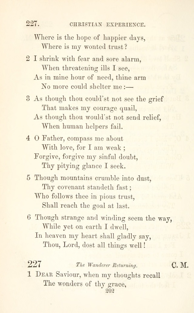 A Selection of Hymns: designed as a supplement to the "psalms and hymns" of the Presbyterian church page 204