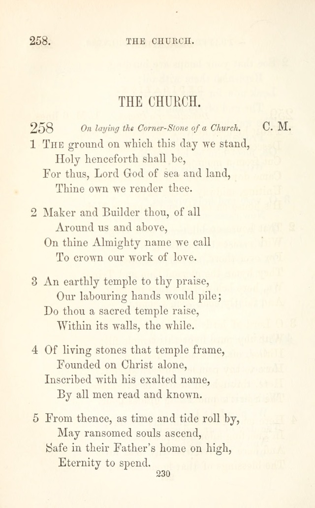 A Selection of Hymns: designed as a supplement to the "psalms and hymns" of the Presbyterian church page 232