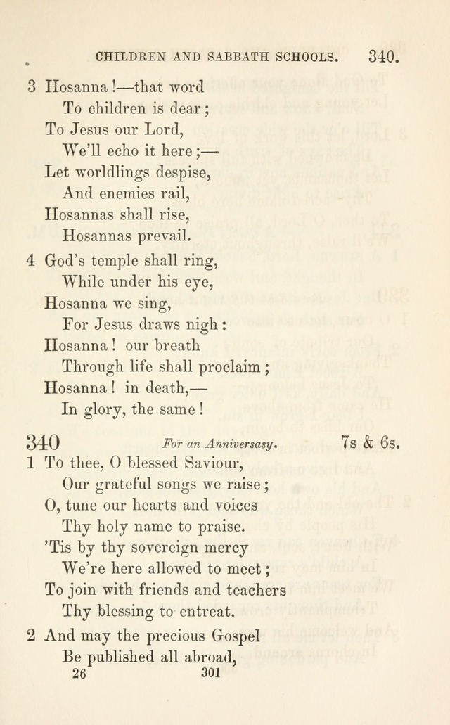 A Selection of Hymns: designed as a supplement to the "psalms and hymns" of the Presbyterian church page 303