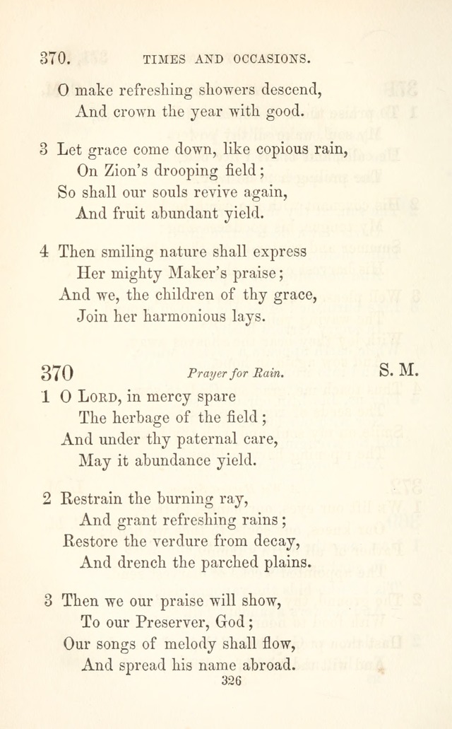A Selection of Hymns: designed as a supplement to the "psalms and hymns" of the Presbyterian church page 328