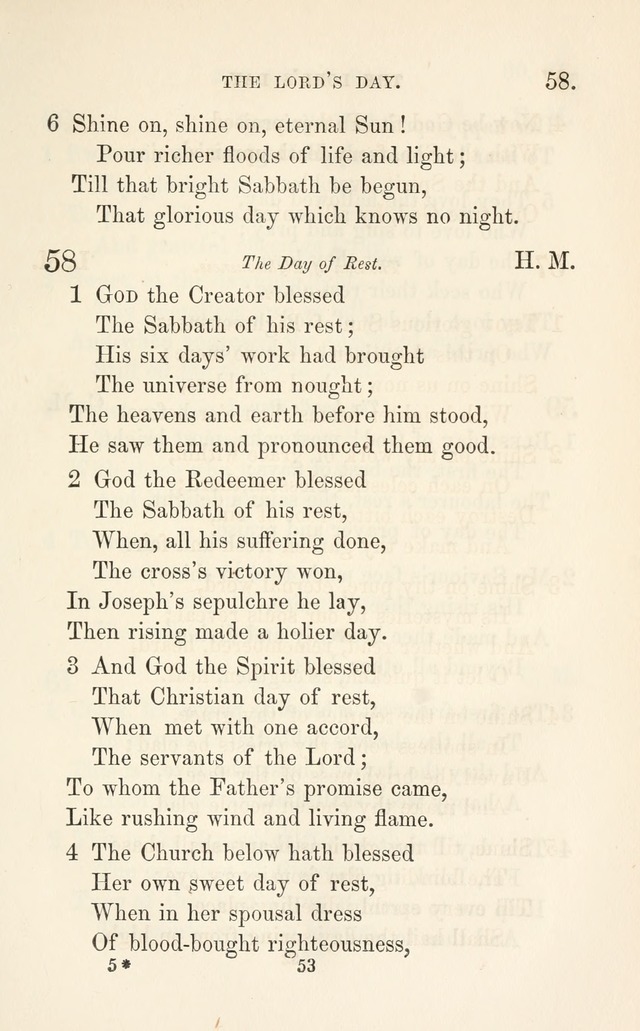 A Selection of Hymns: designed as a supplement to the "psalms and hymns" of the Presbyterian church page 53