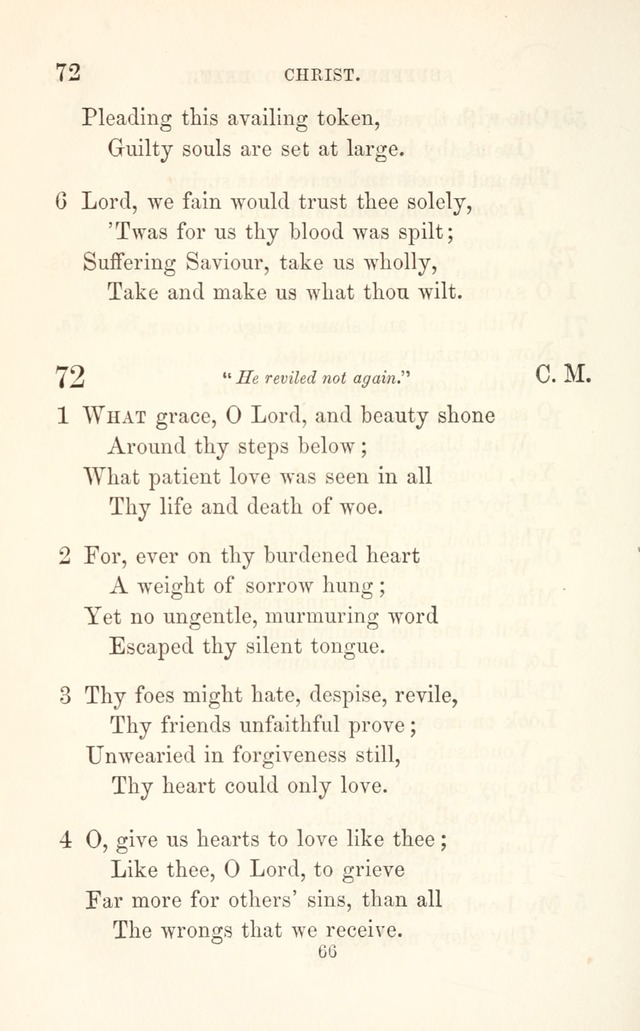 A Selection of Hymns: designed as a supplement to the "psalms and hymns" of the Presbyterian church page 66