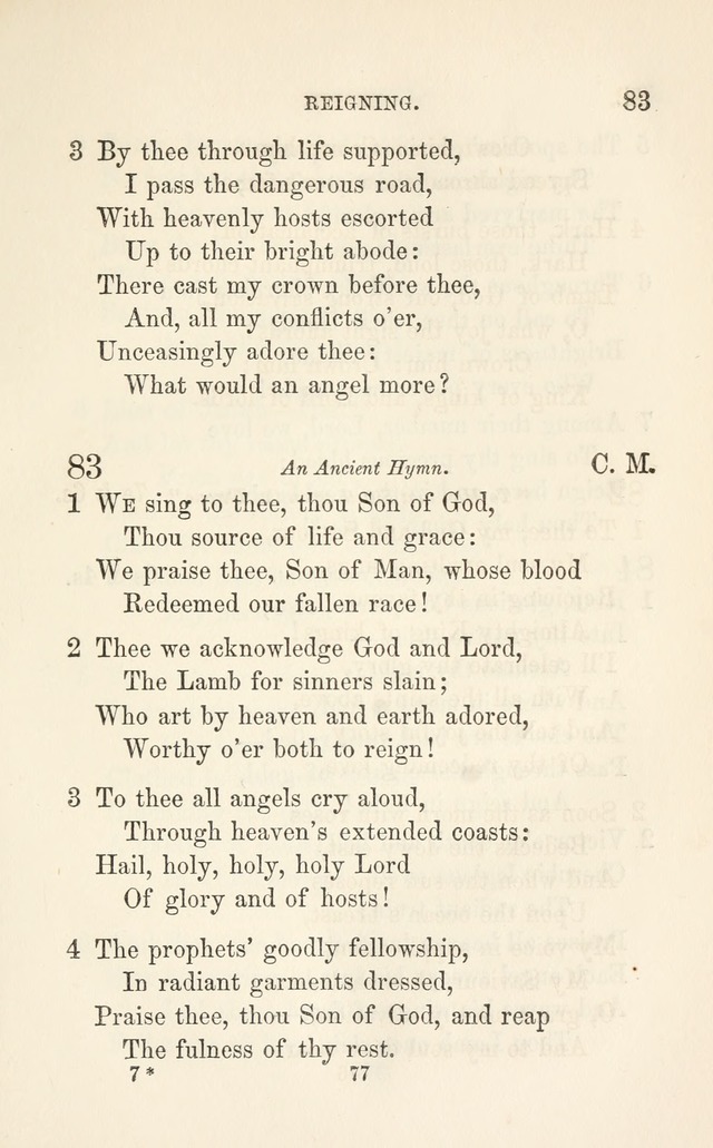 A Selection of Hymns: designed as a supplement to the "psalms and hymns" of the Presbyterian church page 79