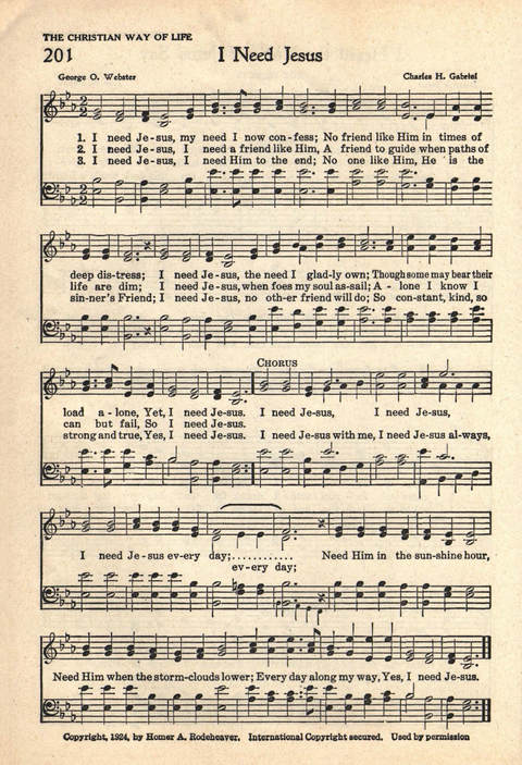 The Service Hymnal: Compiled for general use in all religious services of the Church, School and Home page 171