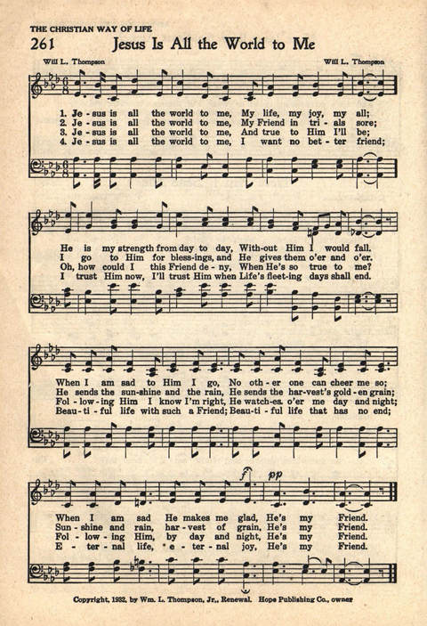 The Service Hymnal: Compiled for general use in all religious services of the Church, School and Home page 221
