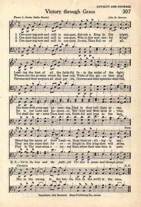 The Service Hymnal: Compiled for general use in all religious services of the Church, School and Home page 256