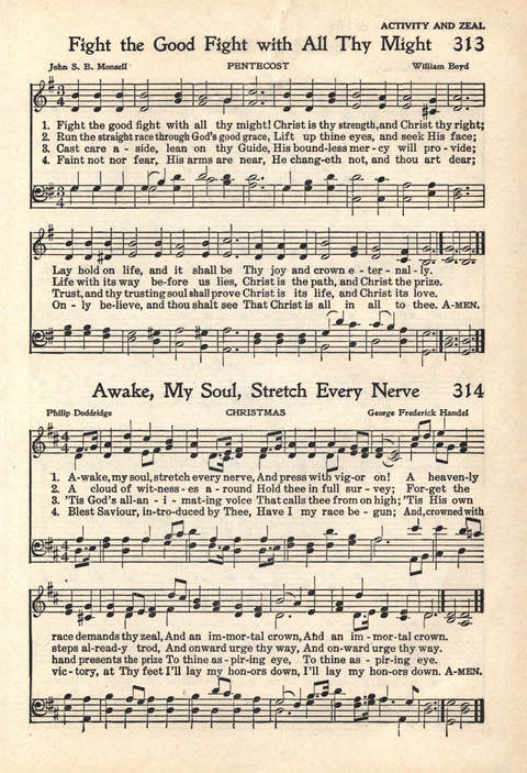 The Service Hymnal: Compiled for general use in all religious services of the Church, School and Home page 262