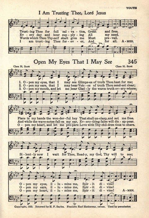 The Service Hymnal: Compiled for general use in all religious services of the Church, School and Home page 286