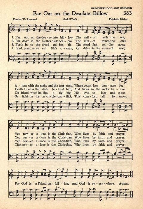 The Service Hymnal: Compiled for general use in all religious services of the Church, School and Home page 316