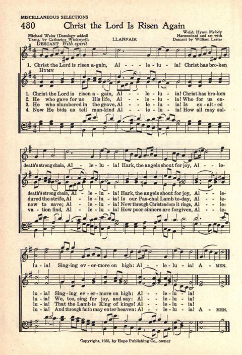 The Service Hymnal: Compiled for general use in all religious services of the Church, School and Home page 407