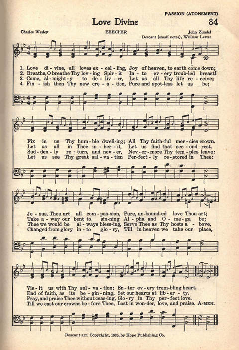 The Service Hymnal: Compiled for general use in all religious services of the Church, School and Home page 74