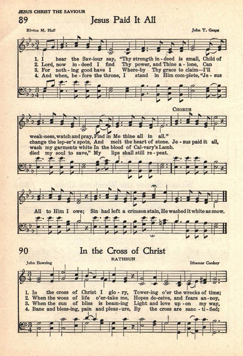 The Service Hymnal: Compiled for general use in all religious services of the Church, School and Home page 77