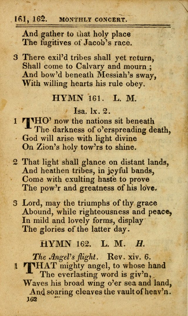 A Selection of Hymns: including a few originals, designed to aid the friends of  Zion in their private and social worship page 162