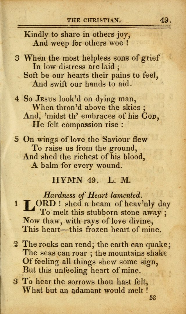 A Selection of Hymns: including a few originals, designed to aid the friends of  Zion in their private and social worship page 53