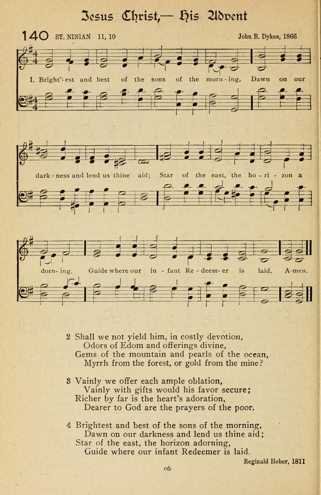 The Sanctuary Hymnal, published by Order of the General Conference of the United Brethren in Christ page 97