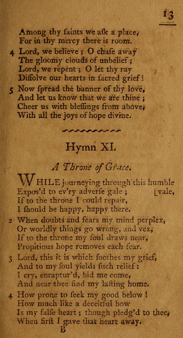Society hymns, original and selected on evangelical and experimental subjects page 16