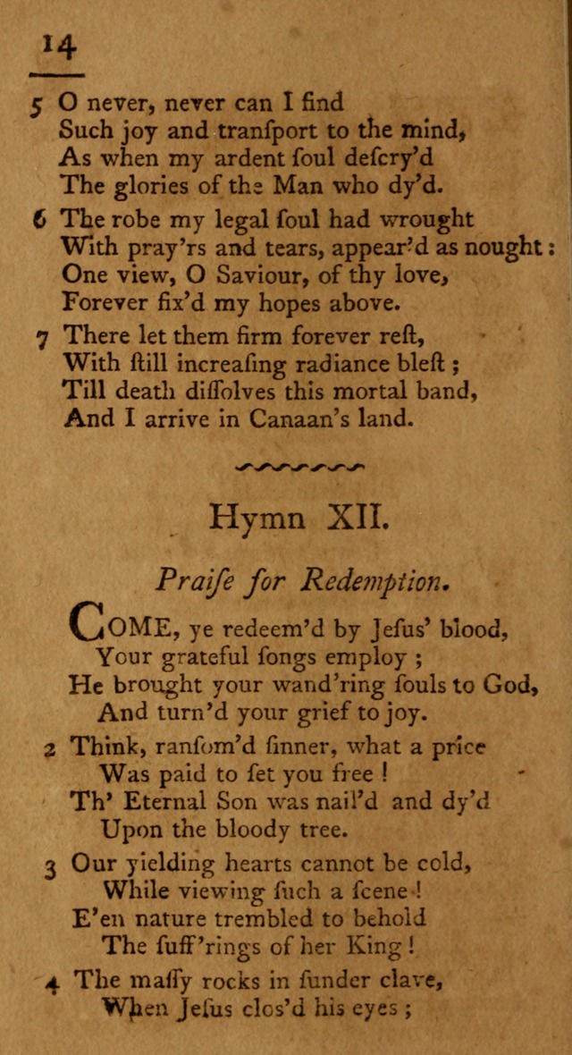Society hymns, original and selected on evangelical and experimental subjects page 17