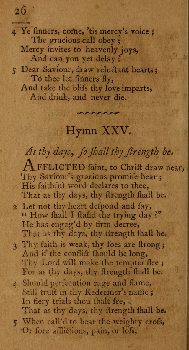 Society hymns, original and selected on evangelical and experimental subjects page 29