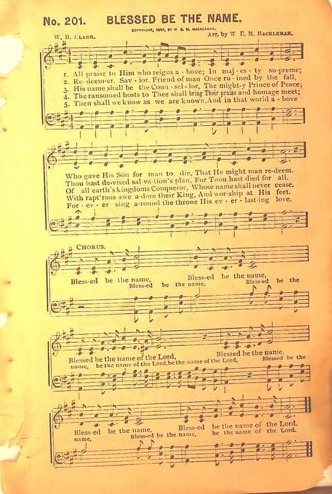 Sing His Praise: for the church, Sunday school and all religious assemblies page 215