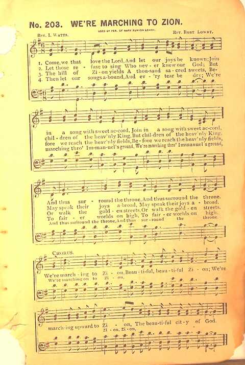 Sing His Praise: for the church, Sunday school and all religious assemblies page 217