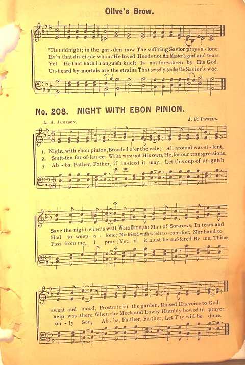Sing His Praise: for the church, Sunday school and all religious assemblies page 221