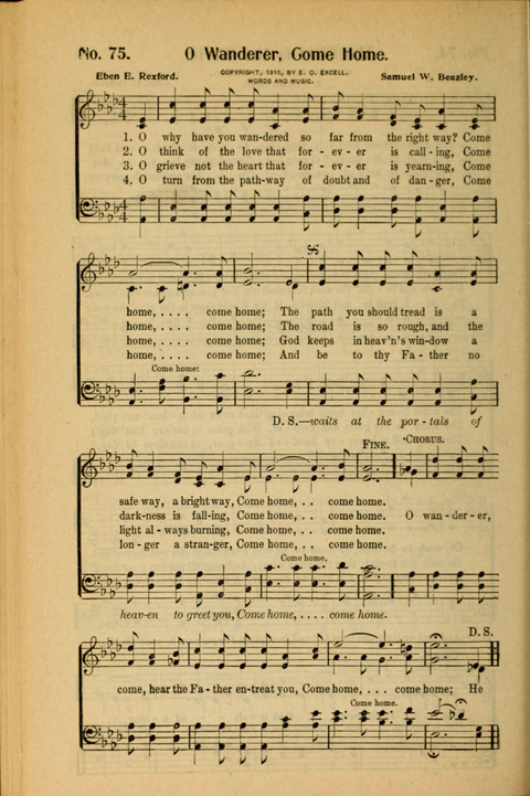 Select Hymns and Psalms: for the Church and Sunday School page 74