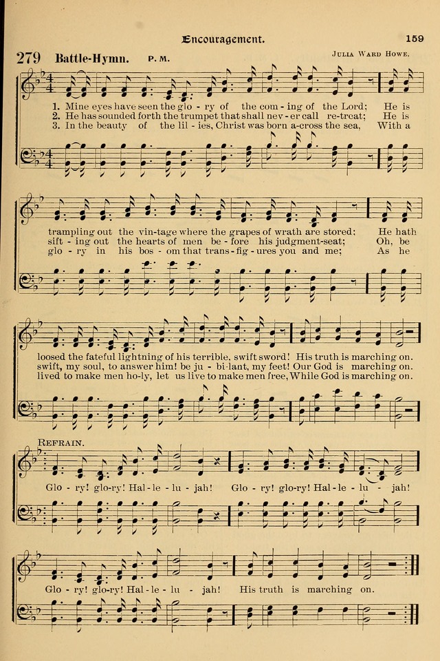 Song-Hymnal of Praise and Joy: a selection of spiritual songs, old and new page 158