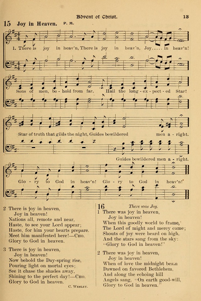 Song-Hymnal of Praise and Joy: a selection of spiritual songs, old and new page 16