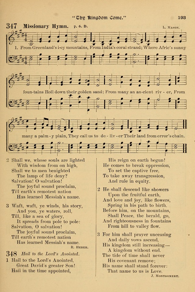 Song-Hymnal of Praise and Joy: a selection of spiritual songs, old and new page 192