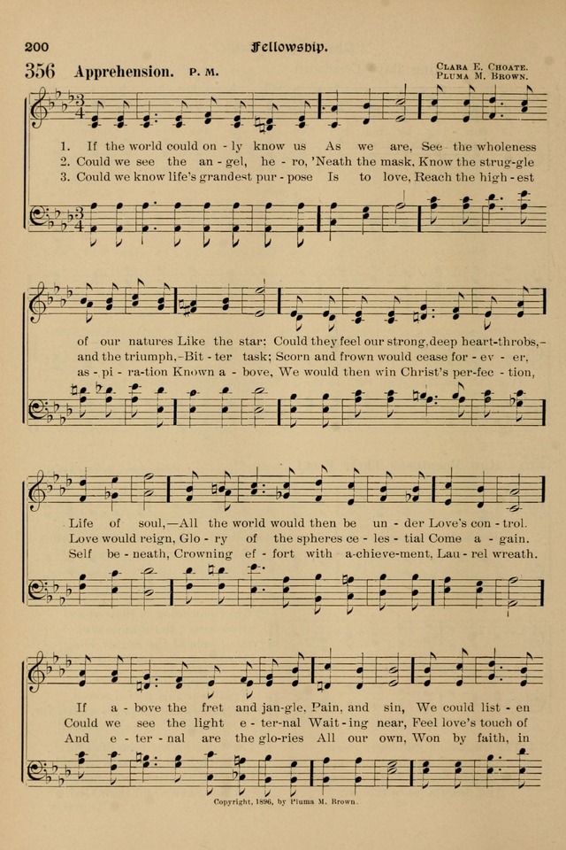 Song-Hymnal of Praise and Joy: a selection of spiritual songs, old and new page 199