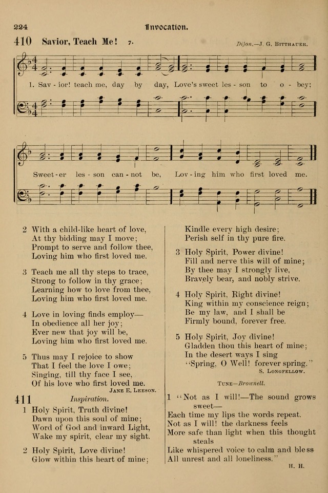 Song-Hymnal of Praise and Joy: a selection of spiritual songs, old and new page 223