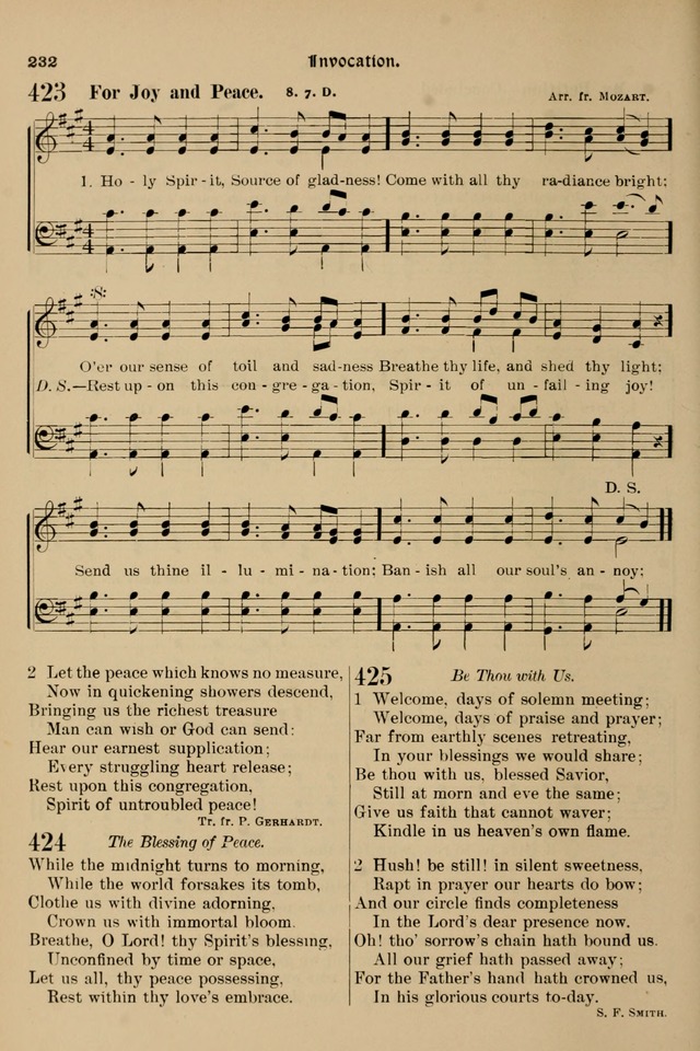 Song-Hymnal of Praise and Joy: a selection of spiritual songs, old and new page 231