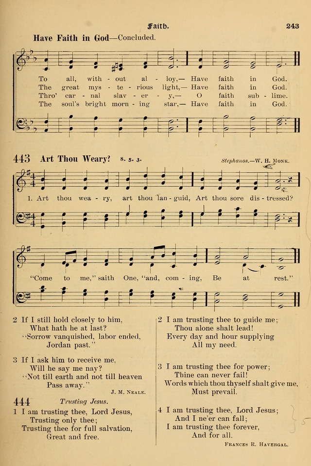 Song-Hymnal of Praise and Joy: a selection of spiritual songs, old and new page 242