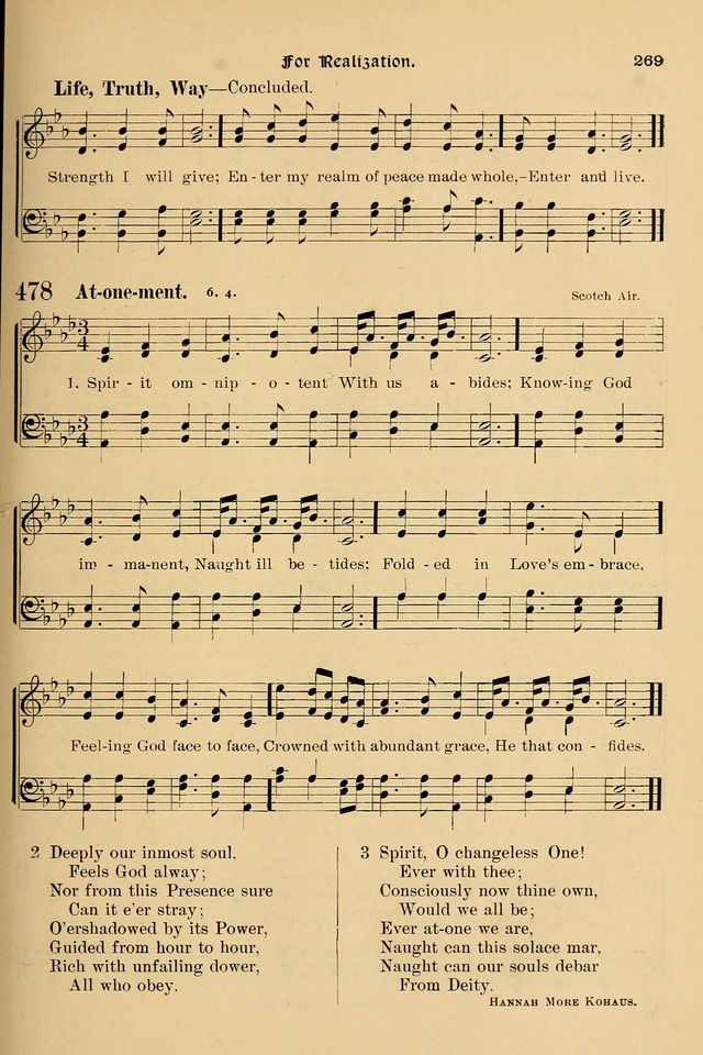 Song-Hymnal of Praise and Joy: a selection of spiritual songs, old and new page 268