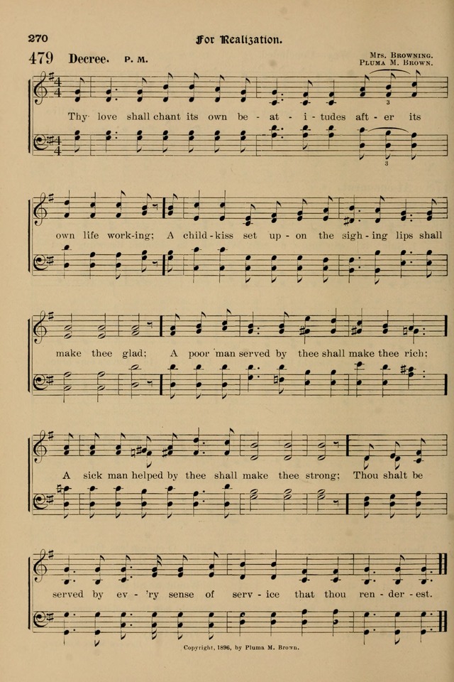Song-Hymnal of Praise and Joy: a selection of spiritual songs, old and new page 269