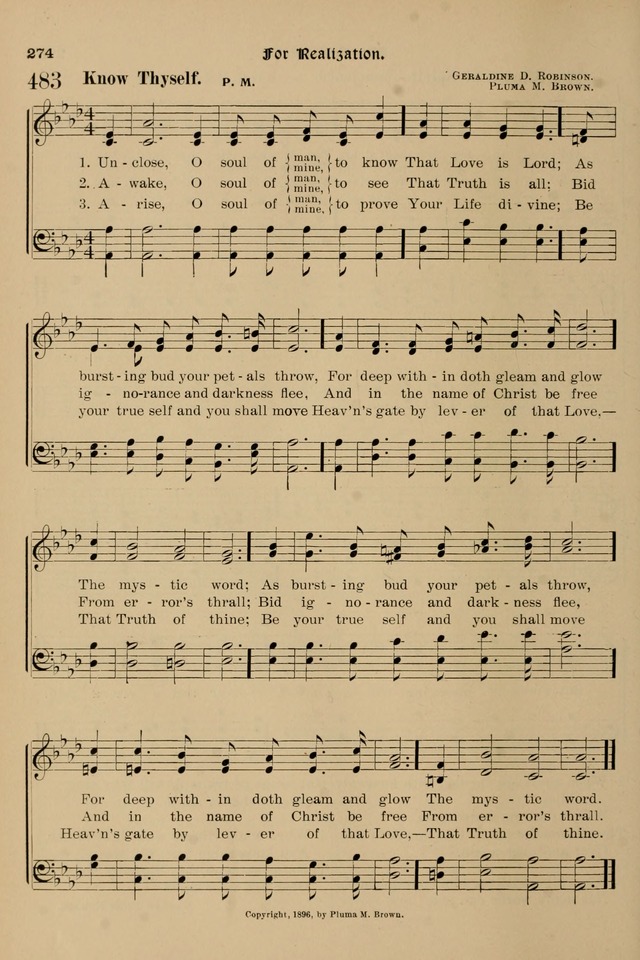 Song-Hymnal of Praise and Joy: a selection of spiritual songs, old and new page 273
