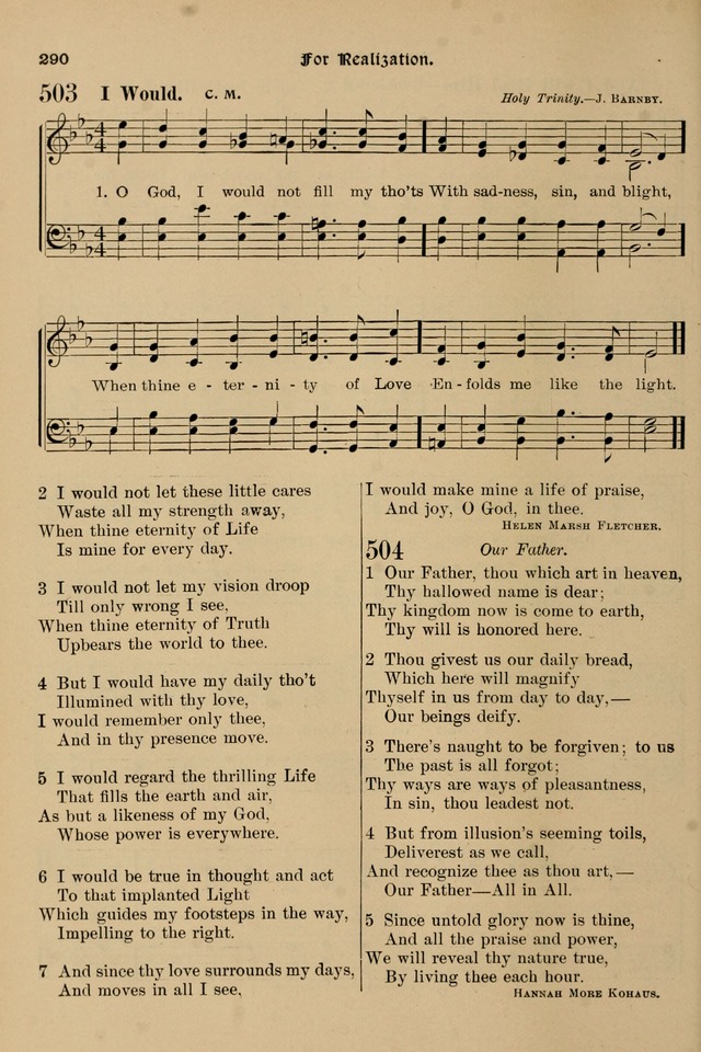 Song-Hymnal of Praise and Joy: a selection of spiritual songs, old and new page 289