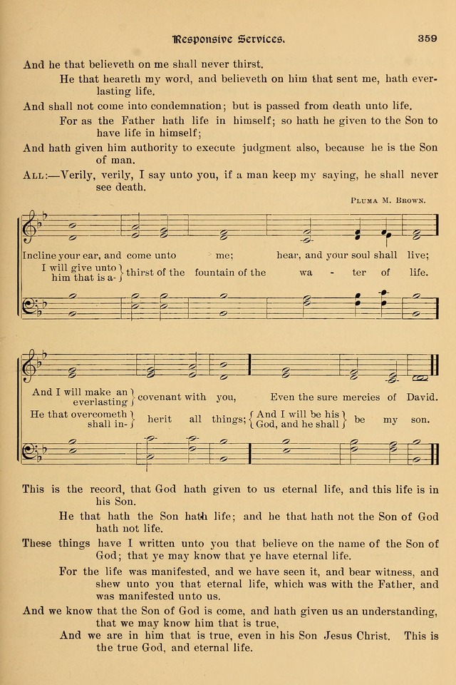 Song-Hymnal of Praise and Joy: a selection of spiritual songs, old and new page 350