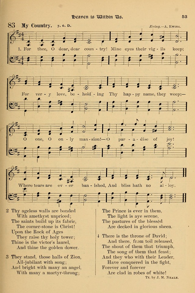 Song-Hymnal of Praise and Joy: a selection of spiritual songs, old and new page 54