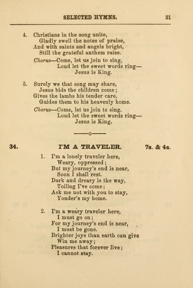 A Selection of Hymns: printed only for the use of the sabbath school of the Tenth Presbyterian Church, of Philadelphia page 38