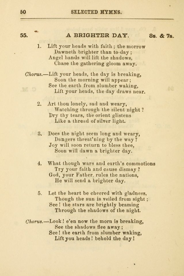 A Selection of Hymns: printed only for the use of the sabbath school of the Tenth Presbyterian Church, of Philadelphia page 57