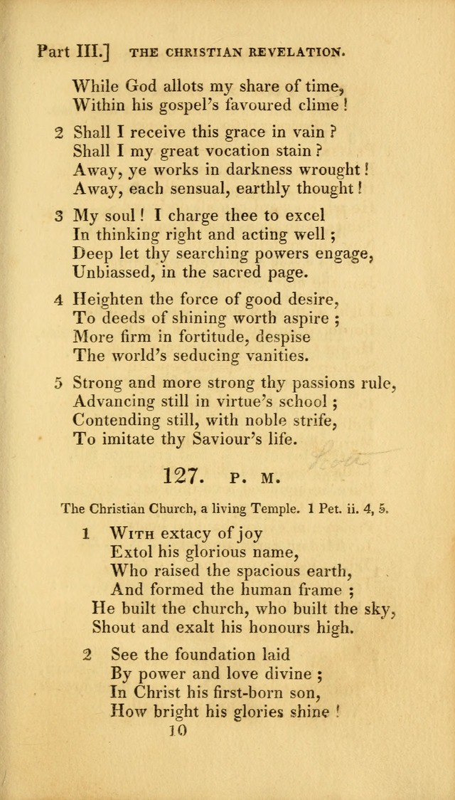 A Selection of Hymns and Psalms for Social and Private Worship (2nd ed. Enl. and Imp.) page 109