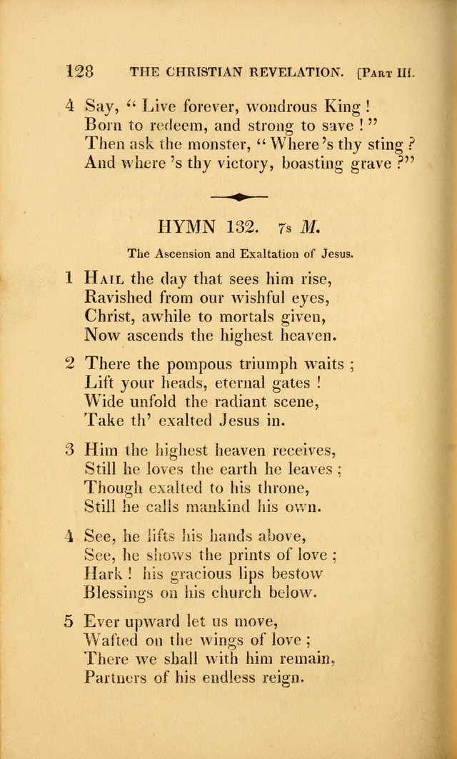 A Selection of Hymns and Psalms: for social and private worship (3rd ed. corr.) page 128