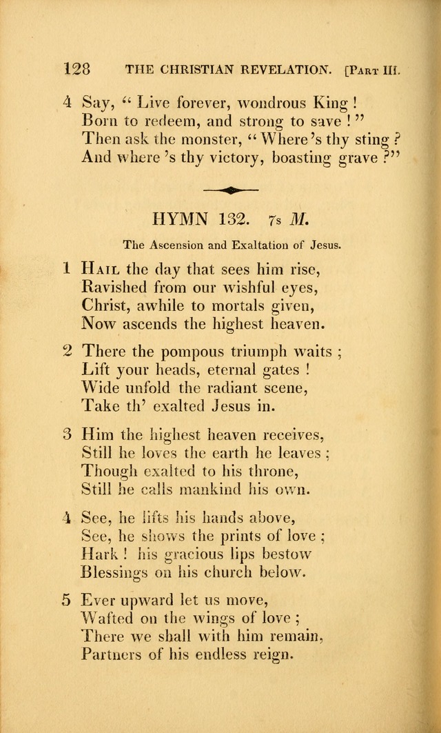 A Selection of Hymns and Psalms: for social and private worship (3rd ed. corr.) page 128